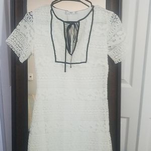 Lace Vintage Black/Cream Dress